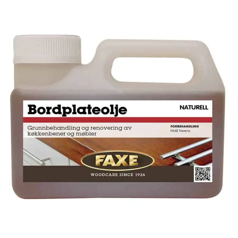 Faxe Møbel og Bordplateolje Naturell 500 ml