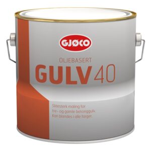 Gjøco Gulvmaling Oljebasert sterk 3 liter