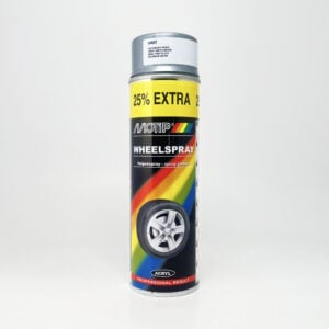 Motip Wheelspray 500ml sølv