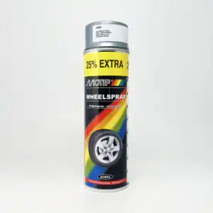 Motip Wheelspray 500ml sølv