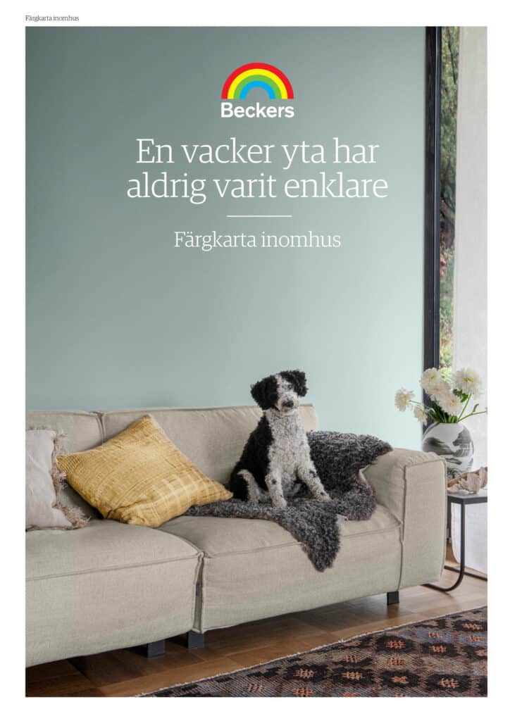 Beckers Fargekart Innendørs - En vakker overflate har aldri vært enklere