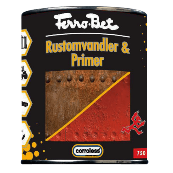 Corroless Rustkiller - Rustomvandler og Primer 750 ml