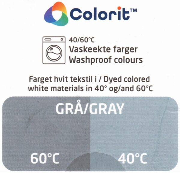 Tekstilfarge Colorit - Enklere blir det ikke 350 gram - Bilde 5