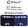 Tekstilfarge Colorit Mørkeblå mørk blå