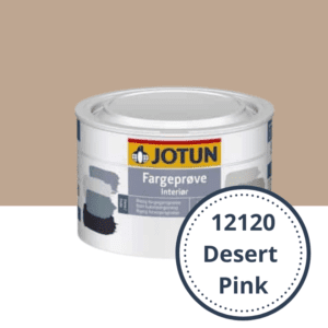 Jotun fargeprøve Maling 0,45 liter 12120 Desert Pink Ferdigblandet