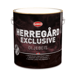 Oljebeis Herregård Exclusive Gjøco Valgfri farge 2,7 liter