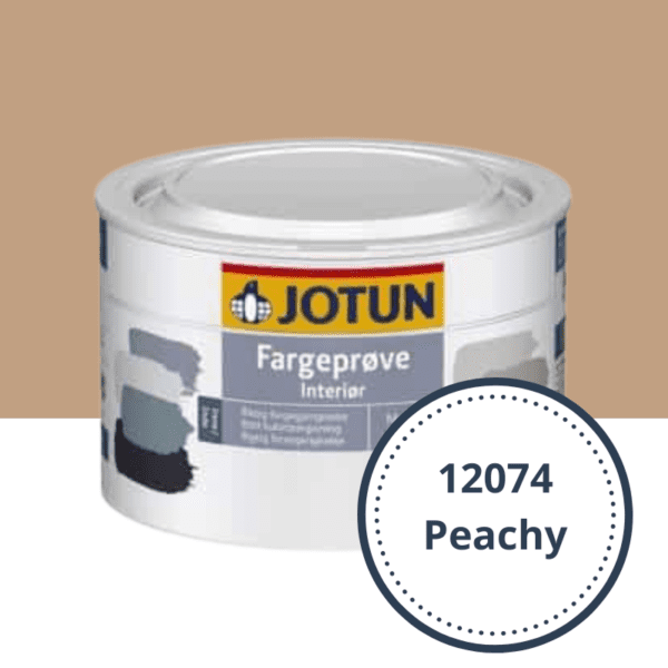 Jotun fargeprøve interiør 0,45 liter 12074 Peachy Ferdigblandet