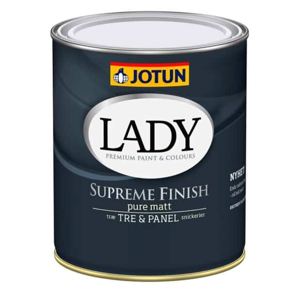 Nye Lady supreme finish matt Tre og Panelmaling Jotun 0,68 liter Pure Matt
