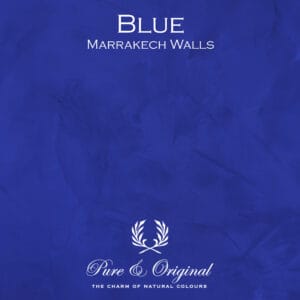 Blue - Marrakech Walls - Pure & Original