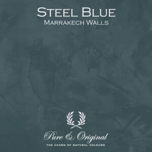 Steel Blue - Marrakech Walls - Pure & Original