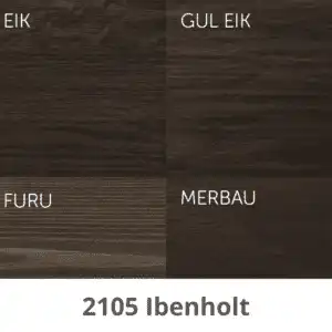 Trestjerner Gulvlakk Color 2105 Ibenholt