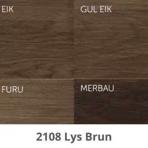 Trestjerner Gulvlakk Color 2108 Lys Brun