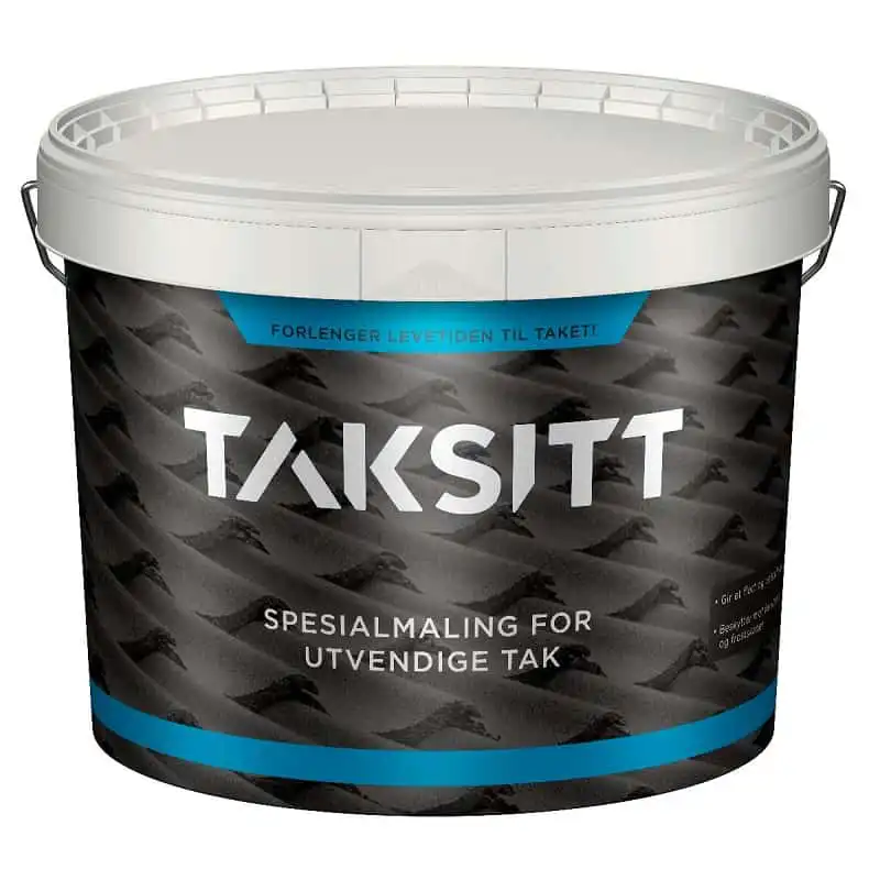 Taksitt maling - Takstein maling og maling av takplater 10 liter Scanox