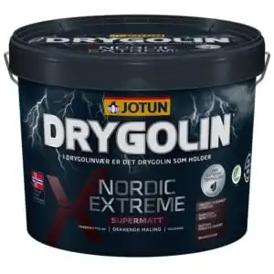 Drygolin Nordic Extreme Supermatt Jotun husmaling 9 liter