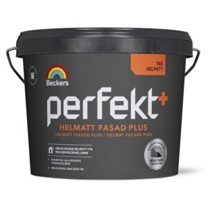 Beckers Perfekt Akrylat Plus Helmatt Fasademaling husmaling