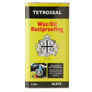 Tetroseal Wax Oil Rustproofing - understellsmasse sort 5L