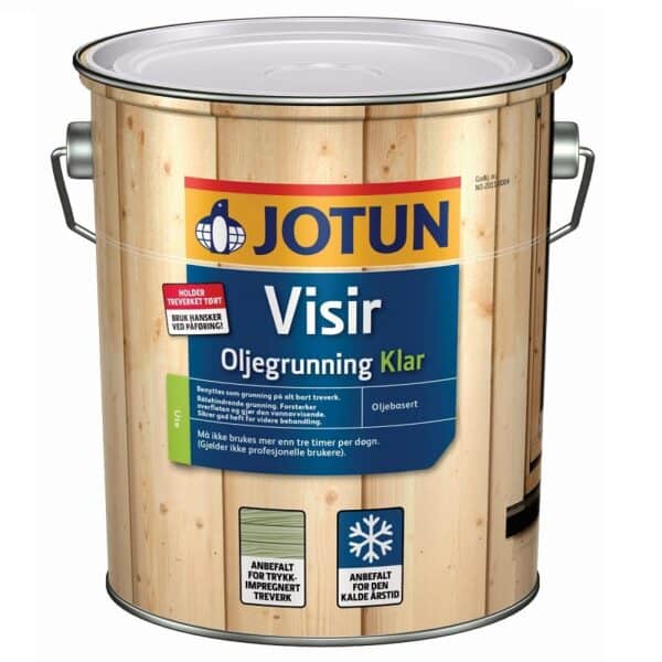 Jotun Visir Oljegrunning Klar 2,7 liter