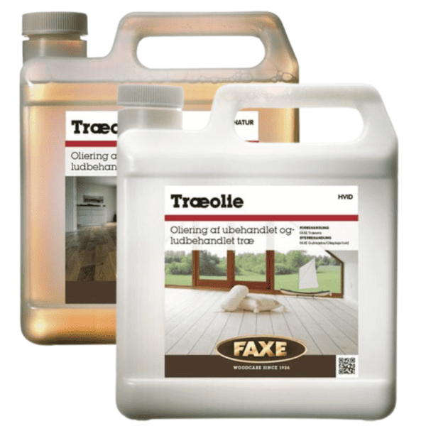 Faxe Treolje Hvit og Natur