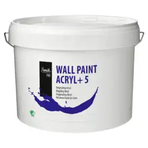 Pro Veggmaling Akryl +5 10L Matt