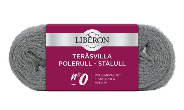 LIBERON STÅLULL/POLÉRULL