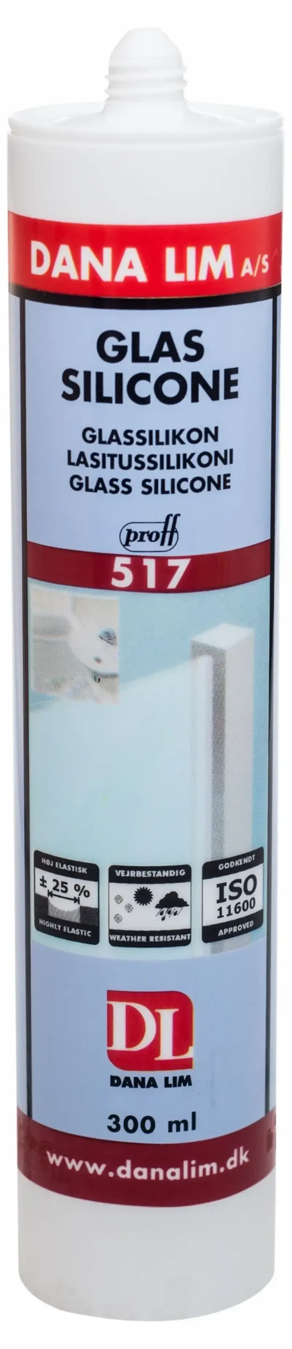 Dana Lim Glassilicone 517 Transp 300 ml