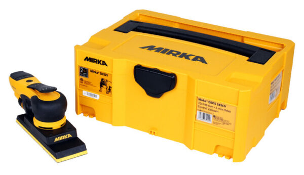 Mirka Plansliper Deos 383CV 70x198mm m/koffert