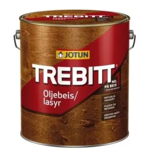 TREBITT OLJEBEIS JOTUN VALGFRI FARGE 4,5 LITER