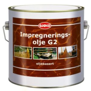 TEAKOLJE G2 3L IMPREGNERINGSOLJE BÅTIMPREGNERING GJØCO