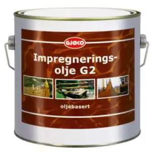 TEAKOLJE G2 3L IMPREGNERINGSOLJE BÅTIMPREGNERING GJØCO