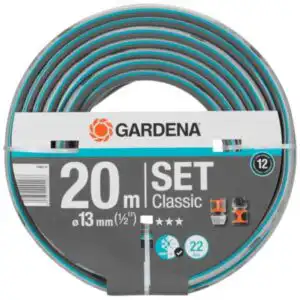 Slange classic 1/2″ 20m m/koblinger pvc slange Gardena