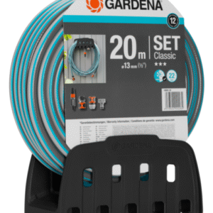 Slangeholder vegg m/slange og startsett Gardena