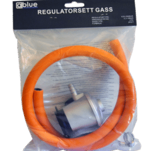 Gassregulatorsett m/1m slange